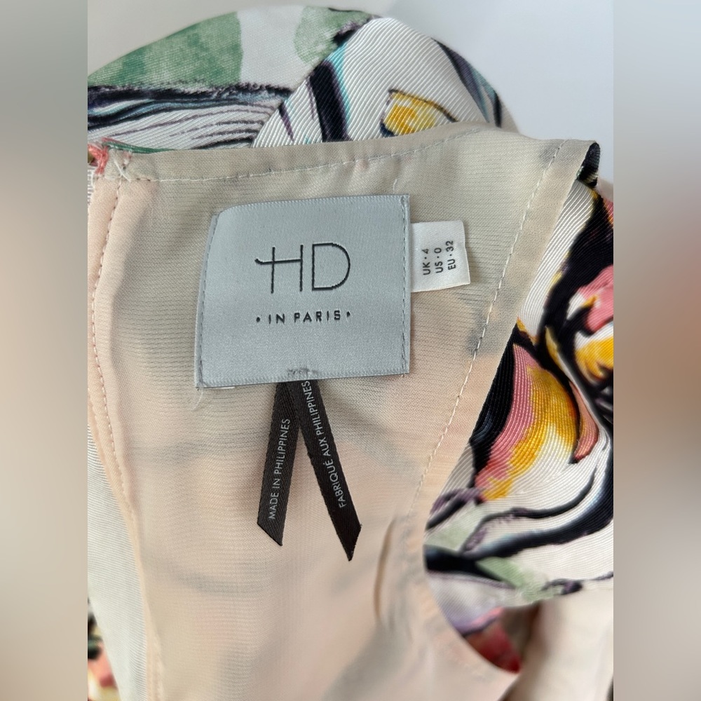Anthropologie Tops Hd In Paris Lucille Peplum Top Size 0 - Picture 8 of 12